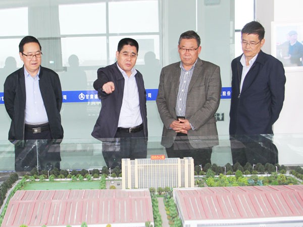 武威市政协副主席沈渭富调研新能源公司