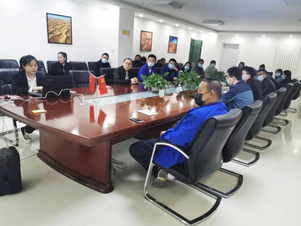 甘肃建投新能源公司  开展专业人员CAXA制图软件操作培训