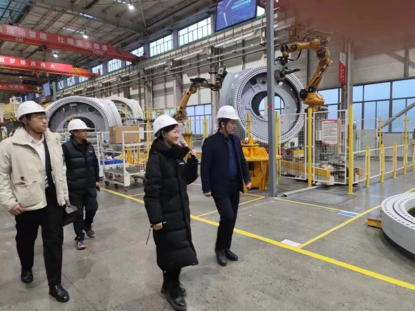 甘肃建投新能源公司董事长赵琰森一行赴  华电重工、三一重能进行业务洽谈