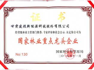 国家林业重点龙头企业