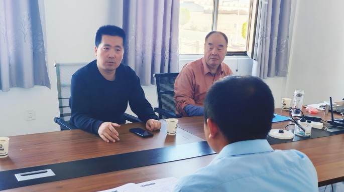 甘肃建投新能源公司董事长赵琰森赴甘肃张掖高台生产基地开展质量与生产安全专项检查