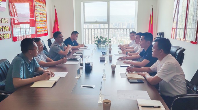 【图片新闻】甘肃建投新能源公司与甘肃电投酒汇公司对接洽谈