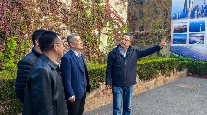 甘肃建投新能源公司与上海电力机械有限公司对接座谈